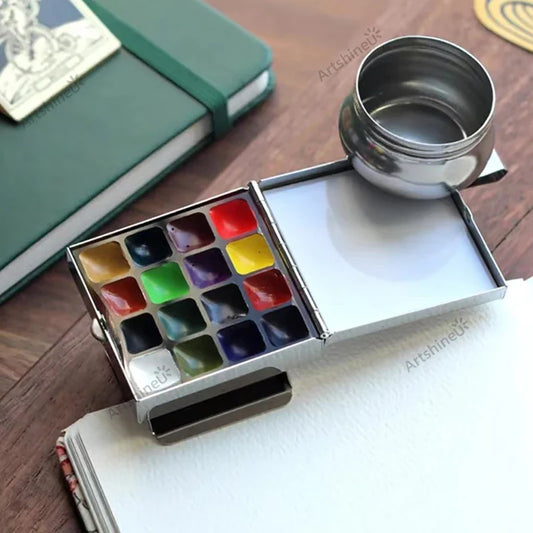 Portable Travel Painting Set 10/16 colours Schmincke Watercolor