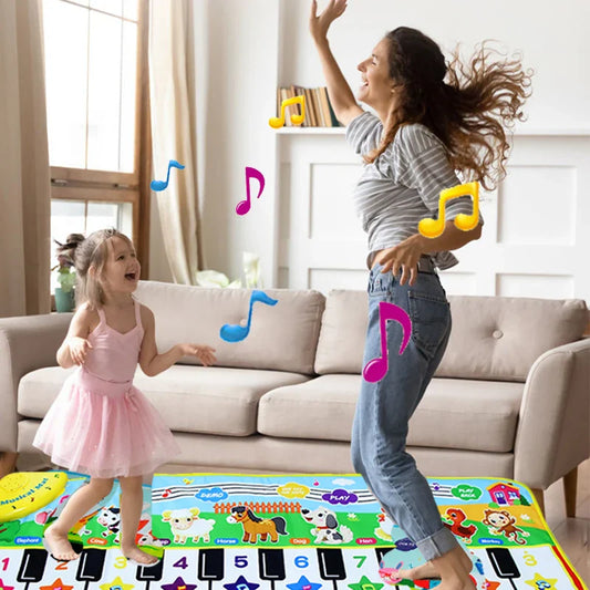 Piano Mat for Kids Children Fitness Keyboard Play Music
