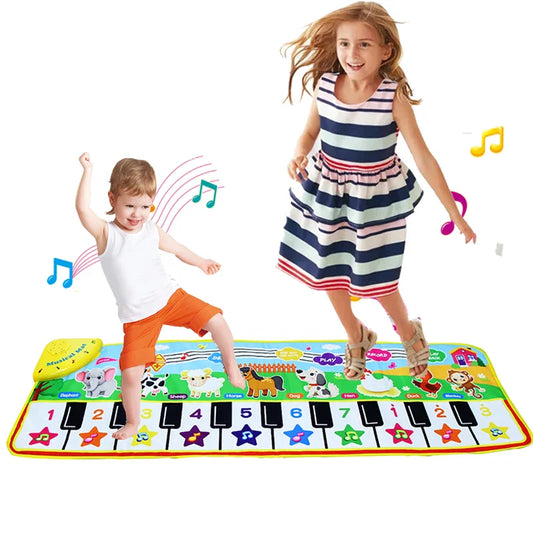 Piano Mat for Kids Children Fitness Keyboard Play Music