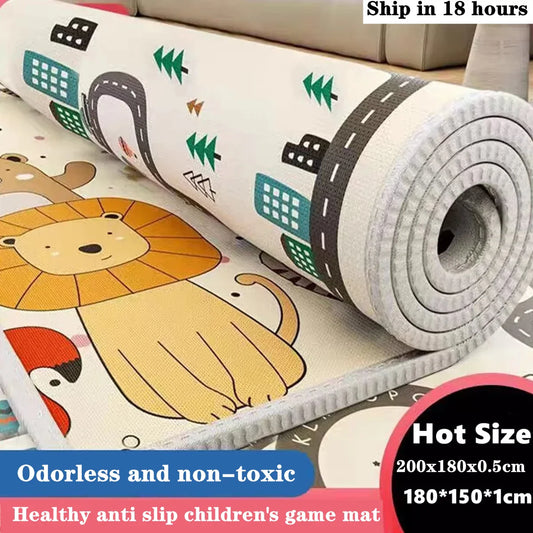 200x180cm/180x150cm Baby Crawling Play Mats Non-toxic High-quality EPE